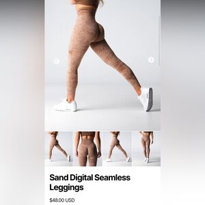 NVGTN Sand Digital Seamless Leggings, sold out online!